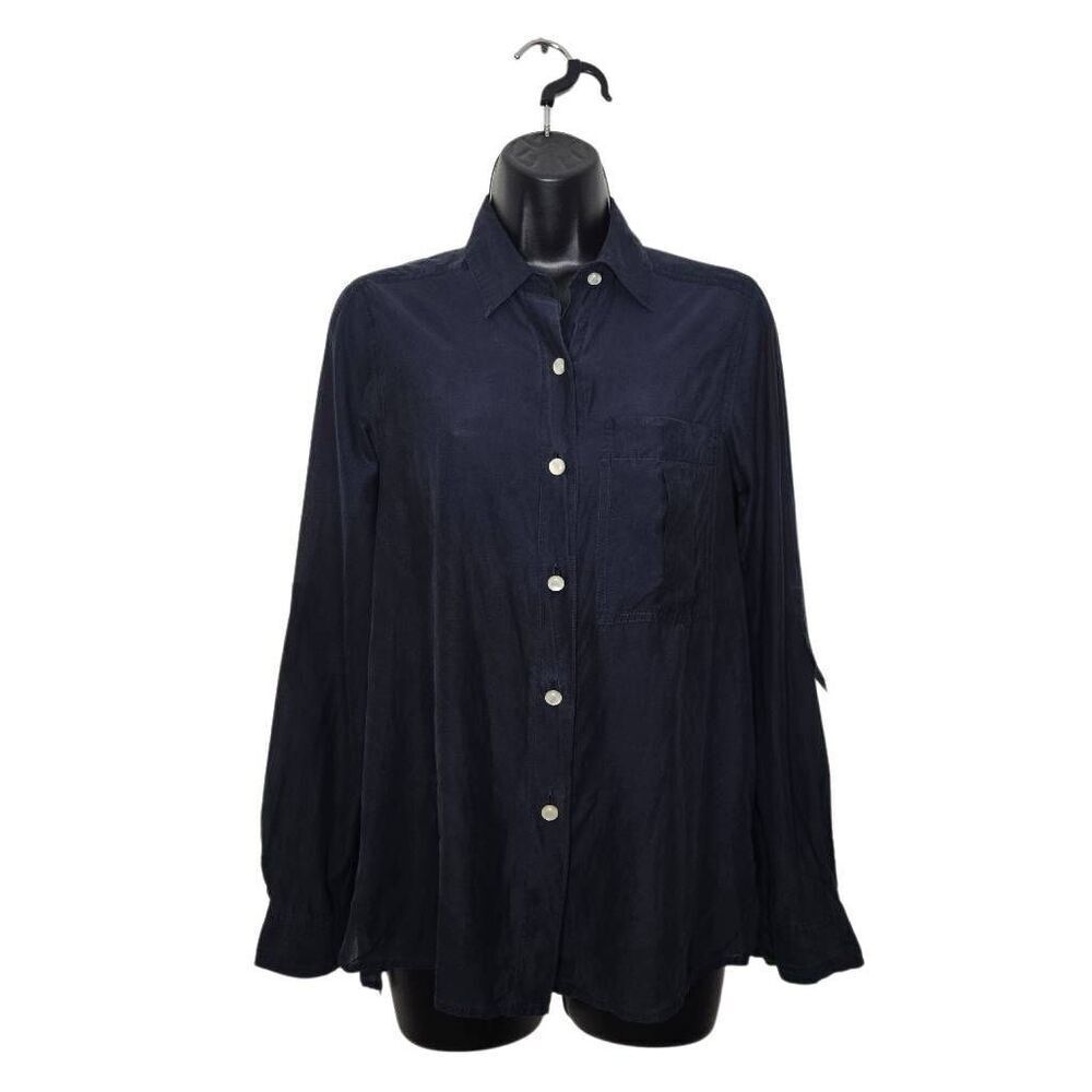 Marc by Marc Jacobs Button Down Women's Size 0 XS Semi Sheer Pearl Buttons Class